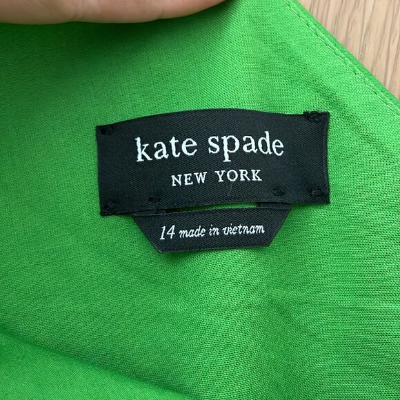 💚 Kate Spade Sabrina One Shoulder Dress 💚 - Picture 8 of 8